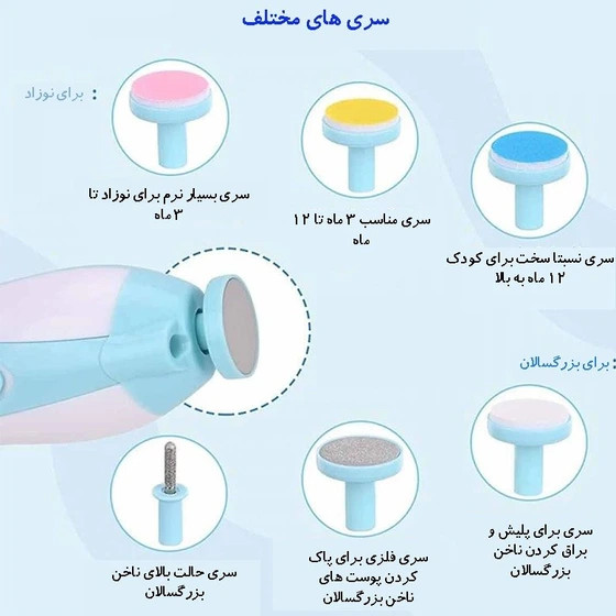 سوهان برقی نوزاد کودک خارجی